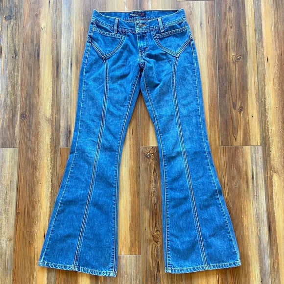 American Eagle Outfitters low rise flared jeans - Picture 3 of 7